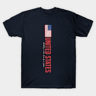 United States USA America patriotic American T-Shirt